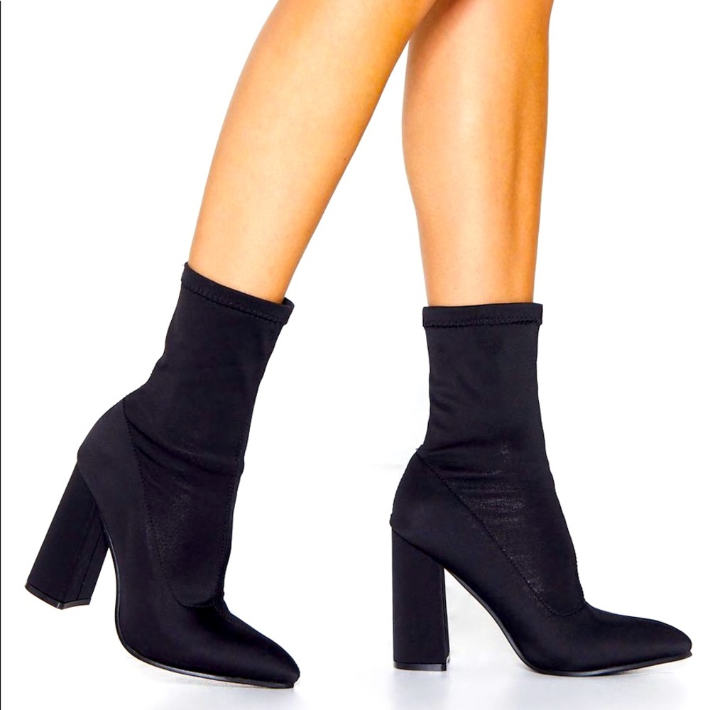 Nasty Gal Sock Boot (6 1/2) - Never Worn